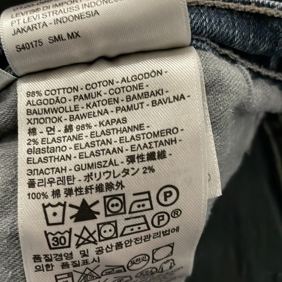 Men’s Levi’s 559 Jeans, Relaxed Straight Jeans, Size: 44 waist, Length 30 - Picture 7 of 9